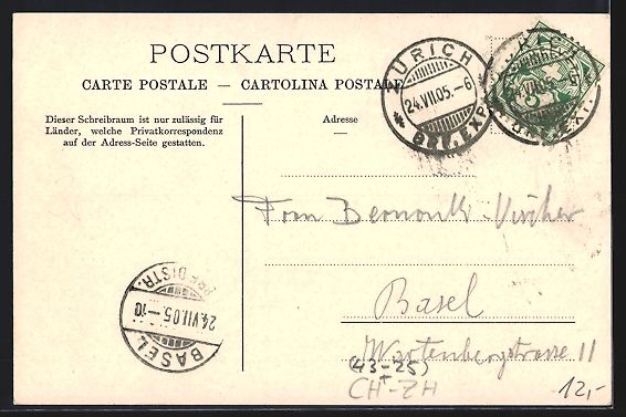 Cartes postales: Zürich, Eidgenössisches Sängerfest 19 – D'occasion à Berlin par bartko-reher 1