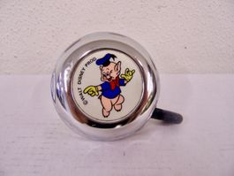 Velo Klingel Fahrrad SCHWEINCHEN DICK DISNEY Dreirad Glocke
