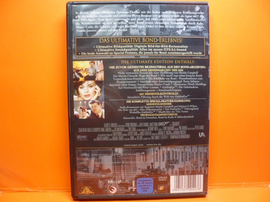 Tutti i DVDs: DVD  JAMES  BOND  Goldeneye   ULTIMATE EDITION   2  Disc Set – Usato da Langnau i. E. venduto da mar_hw58 1