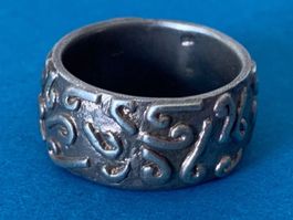 Silberring bauchiger DESIGNERRING (60)