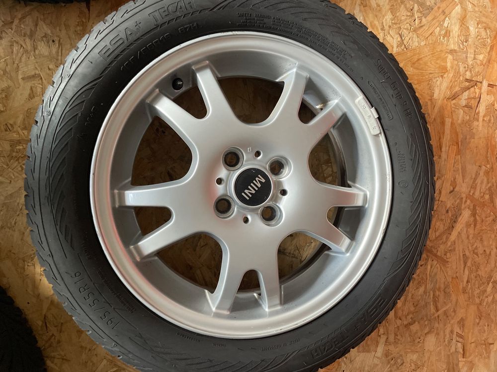 4 jante Aluminium Mini Cooper 195/ 55 R 16 Hiver | Kaufen auf Ricardo