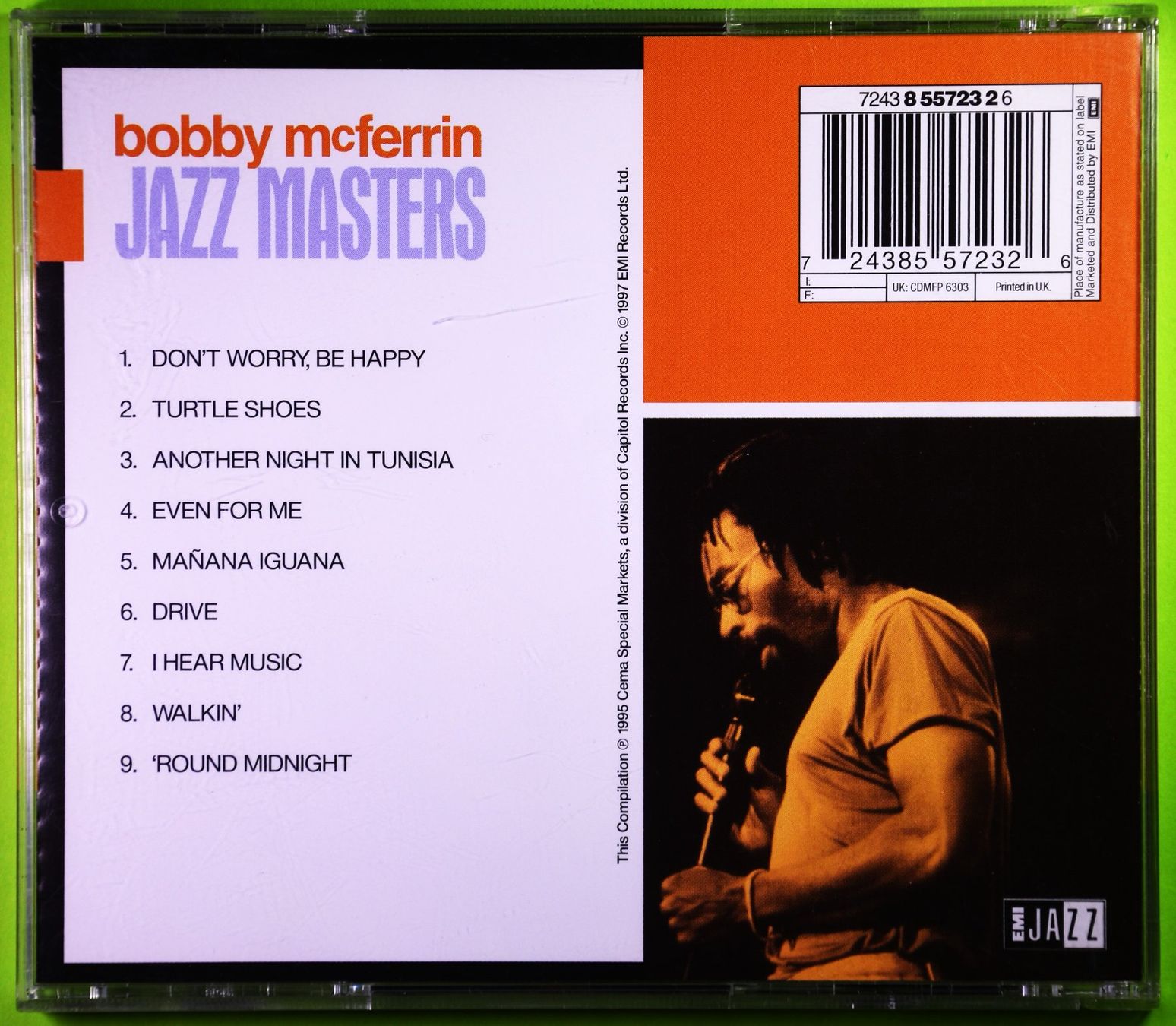 CD: BOBBY McFERRIN / JAZZ MASTERS / FROM ORIGINAL RECORDINGS – Nuovo (secondo la descrizione) da Luzern venduto da piro12 1