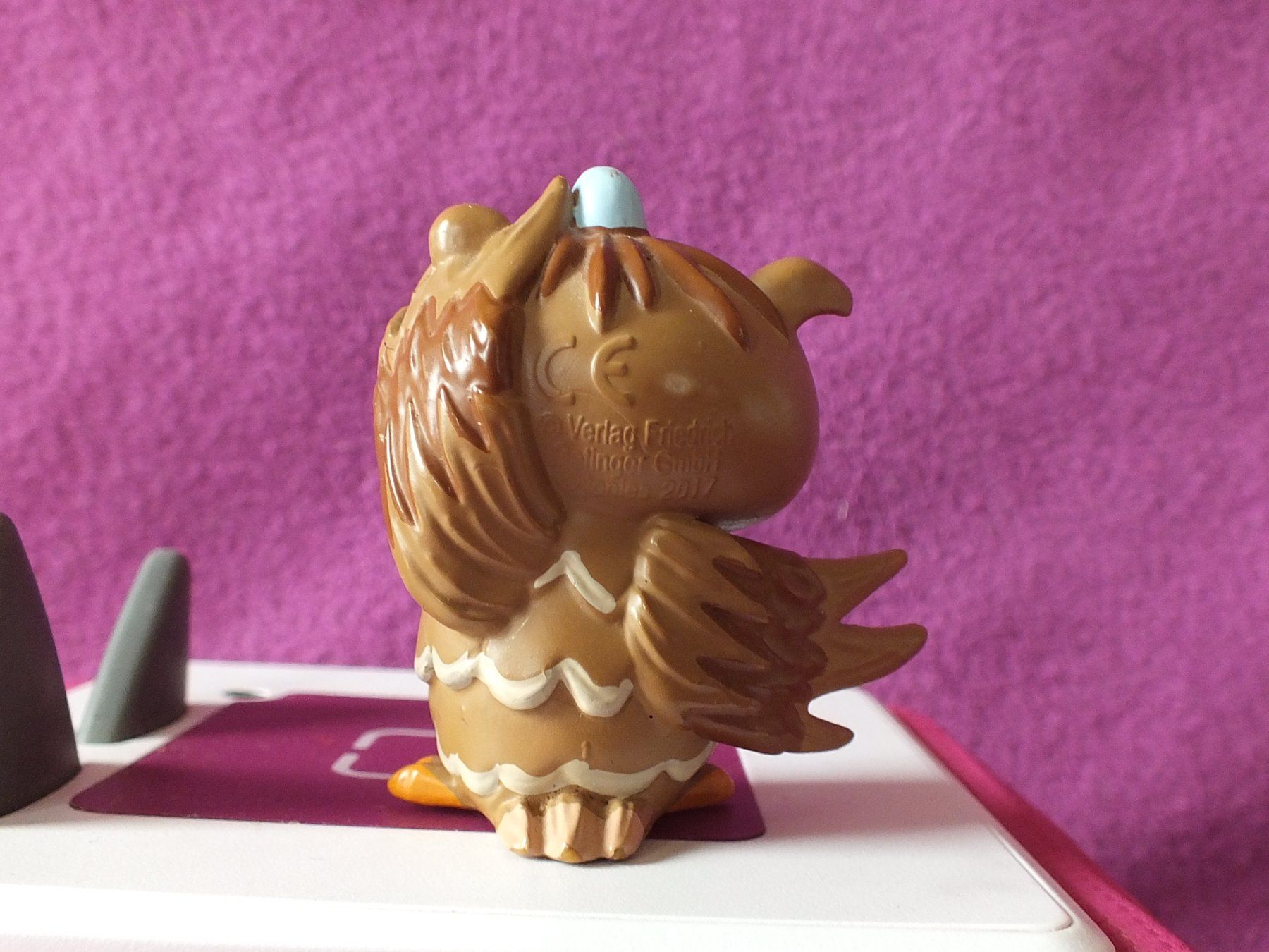 Tonies Giocattoli: Tonie Box Figur - Content Tonie - Die Eule mit der Beule – Usato da Müllheim Dorf venduto da Seeeule01 2