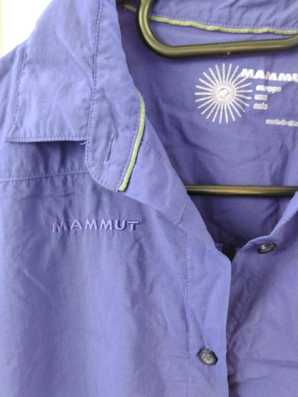 Mammut Camicette: MAMMUT WANDER BLUSE VIOLETT GR. L – Usato da Biel/Bienne venduto da dasi3 2