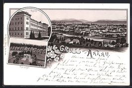 Litho Aarau, Alpenzeiger, Kaserne, Gesam