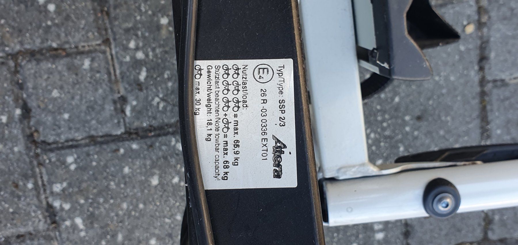 Balken: Veloträger Atera – Gebraucht aus Wilen bei Wil von Singi4 1