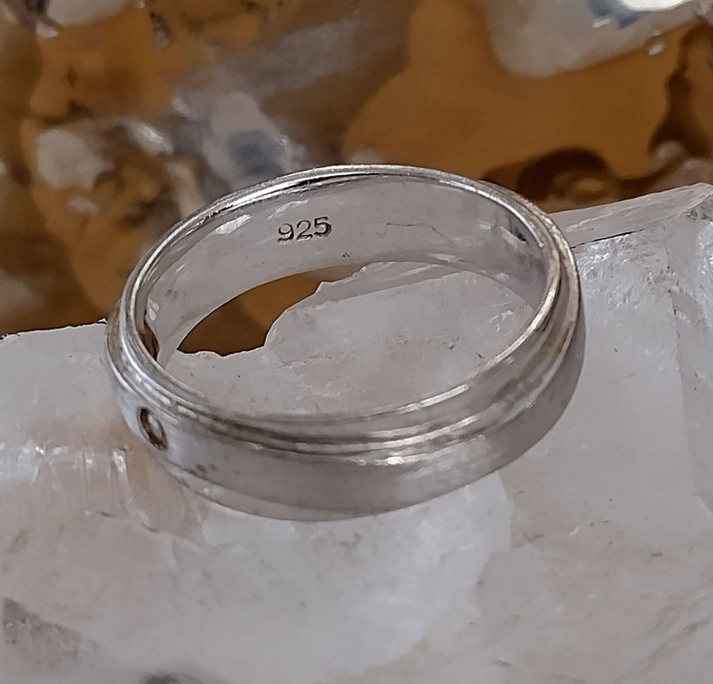 Ringe: RING KLASSISCH IN 925 SILBER RHODINIERT – Gebraucht aus Romanshorn von Glitzer-Paradies 2