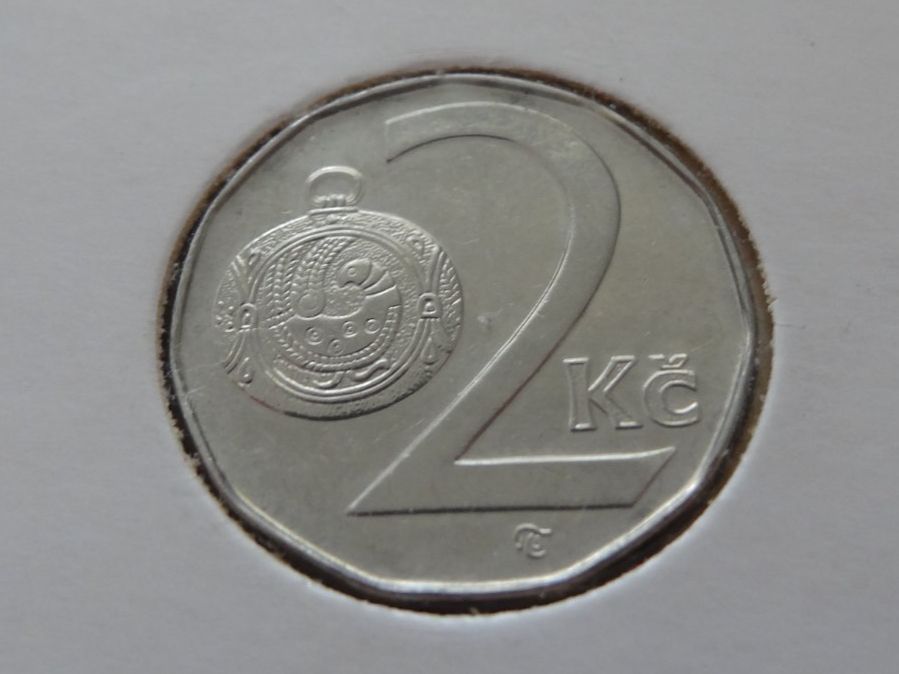 Toutes les monnaies: TCHEQUIE  2  Korun  1997 – D'occasion à Romanel-sur-Lausanne par Swift13 1