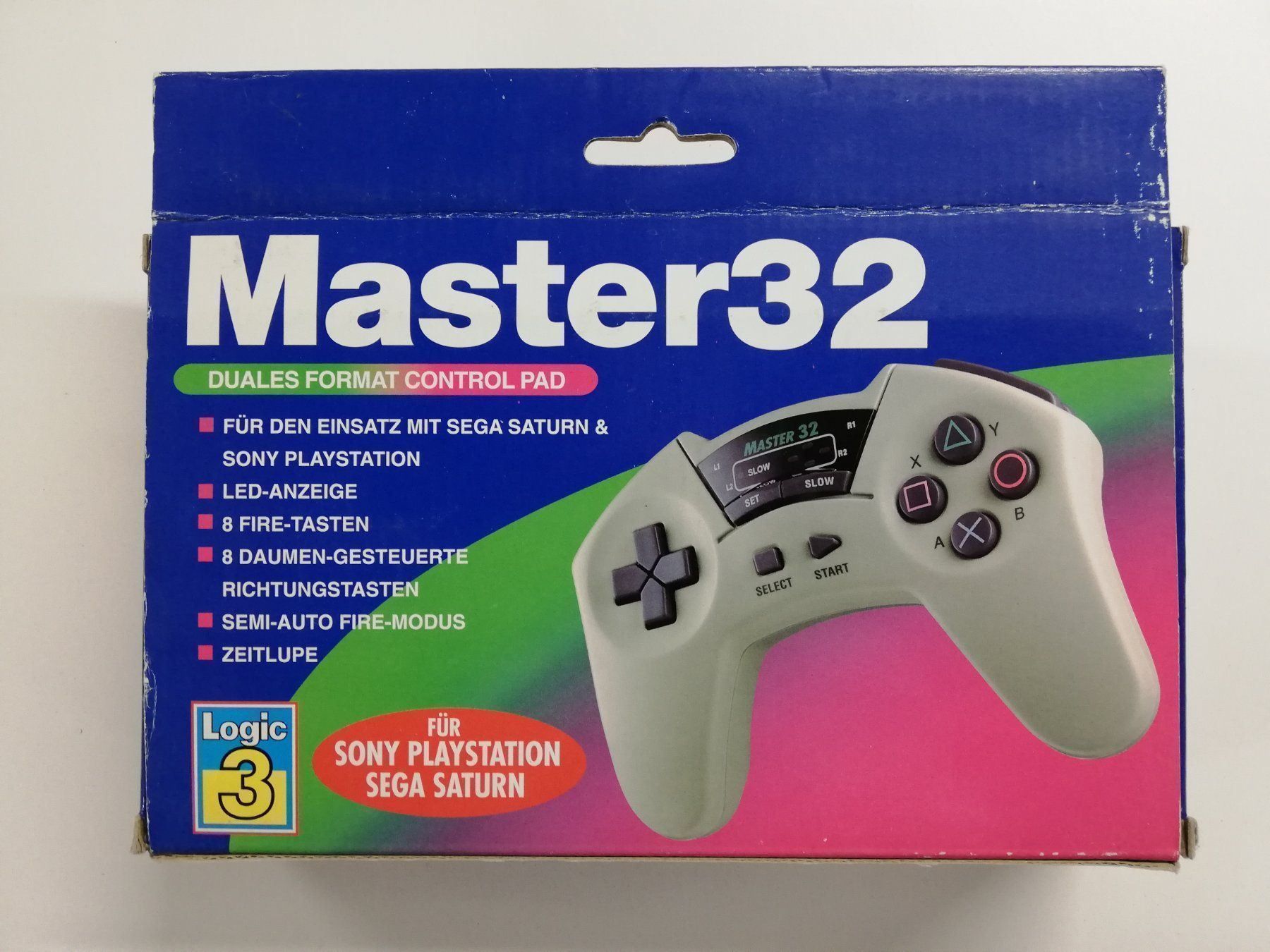 Controller: Master32 Joypad für Sega Saturn + PS1 – Gebraucht aus St. Gallen von zorro_dc 1