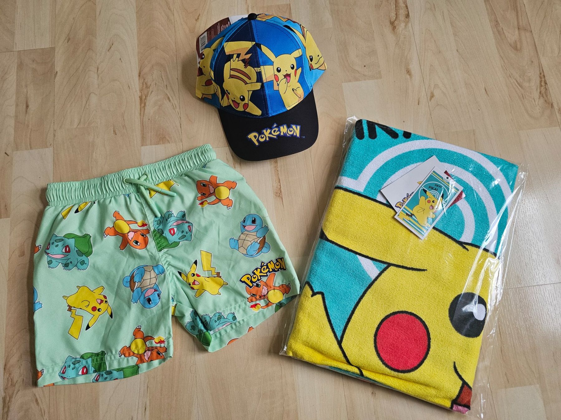 Teli da bagno: Pokemon: Badehose, Cap, Strandtuch – Nuovo (secondo la descrizione) da Balterswil venduto da Dikdik1992