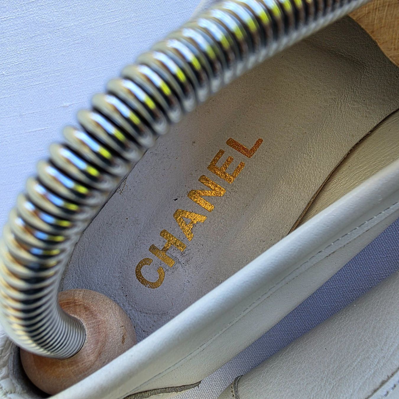 Scarpe da donna: Elegante weiße Leder-Loafer Gr. 39 – Usato da Wald ZH venduto da CapLux 5