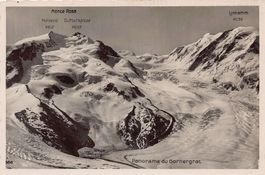 ALPIN: Panorama du Gornergrat, avec cachet
