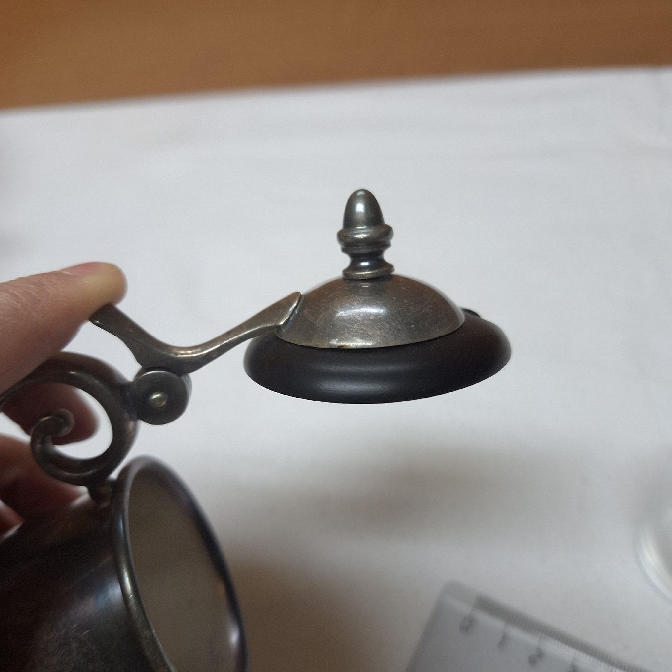 Théières: Südbahnhotel antikes Kännchen, Glaseinsatz – D'occasion à Winterthur par Goldpipau 9
