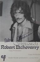 Robert Etcheverry (1937-2007) Schauspieler - Autogramm
