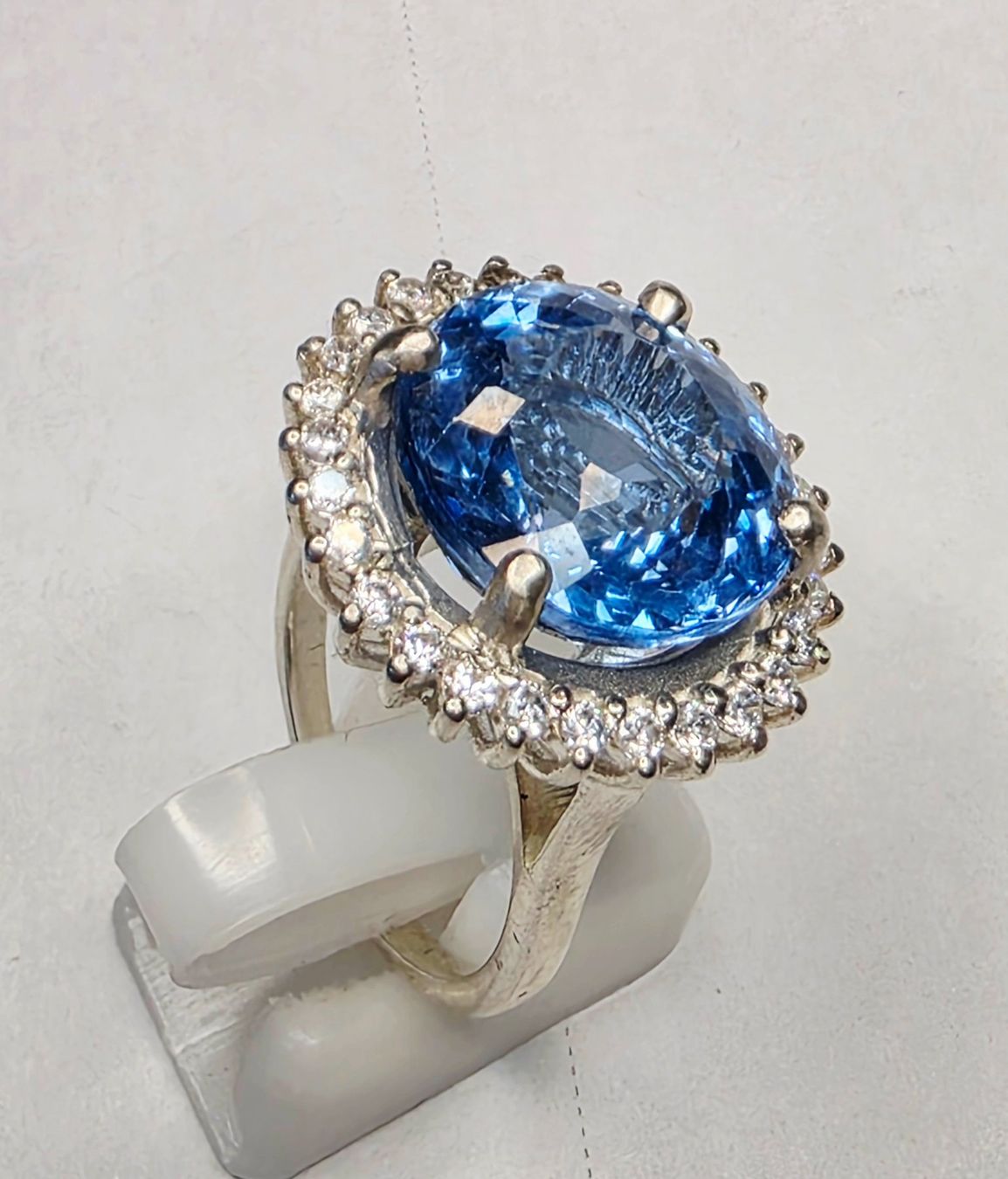 Ringe: Blau Topas Silber Fingerring – Neu (gemäss Beschreibung) aus Zürich von benedikt12 5