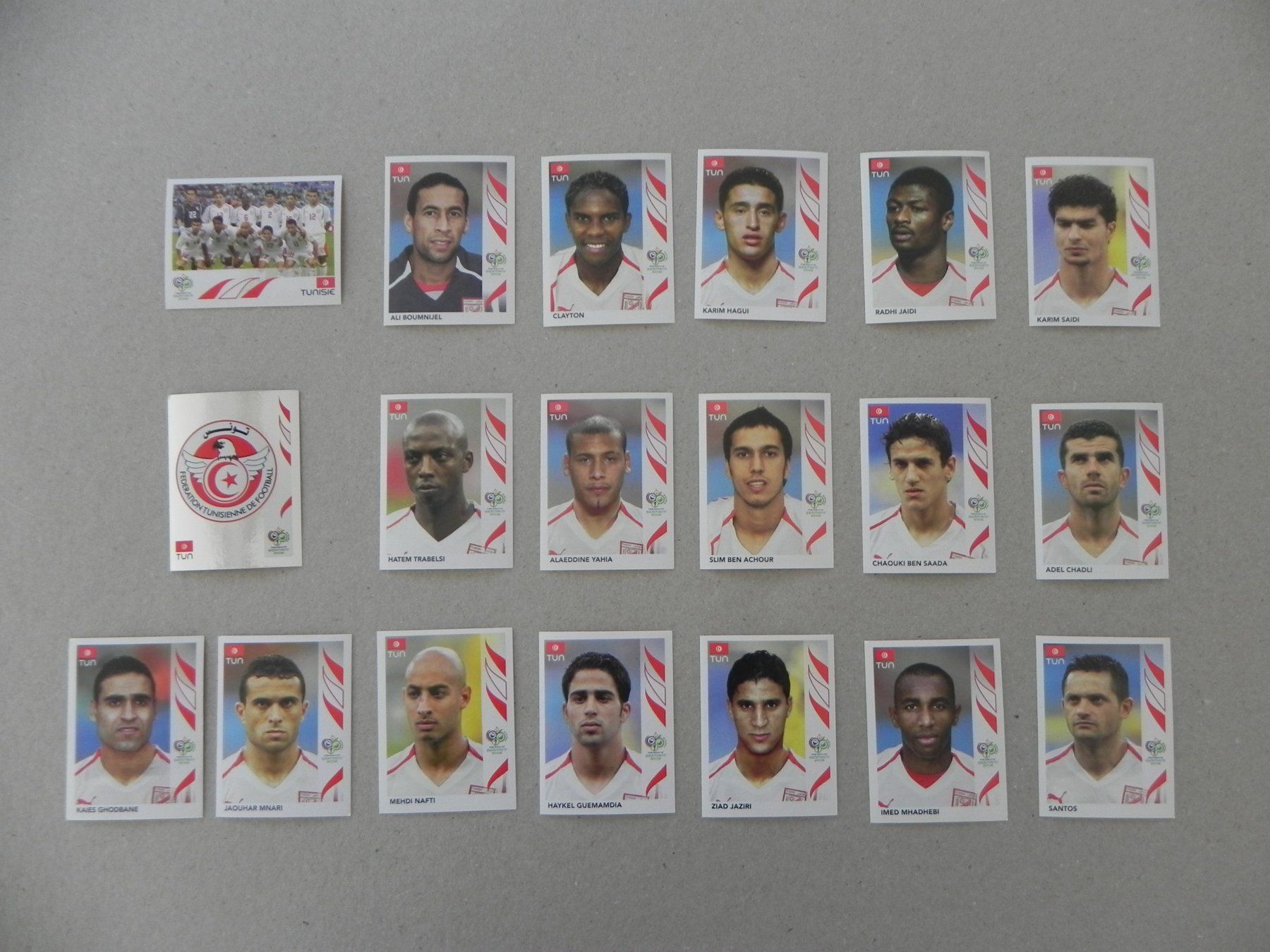 Panini Sammelbilder & Trading cards: Panini Fussball WM 2006 Fehlliste Ukraine 549-567 Komplett ! – Neu und originalverpackt aus Siebnen von krimsie