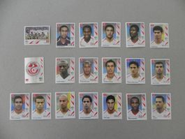 Panini Fussball WM 2006 Fehlliste Ukraine 549-567 Komplett !