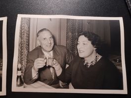 2 antike Fotos 19. März 1961 - Alfred Rohrer Photograph Bern
