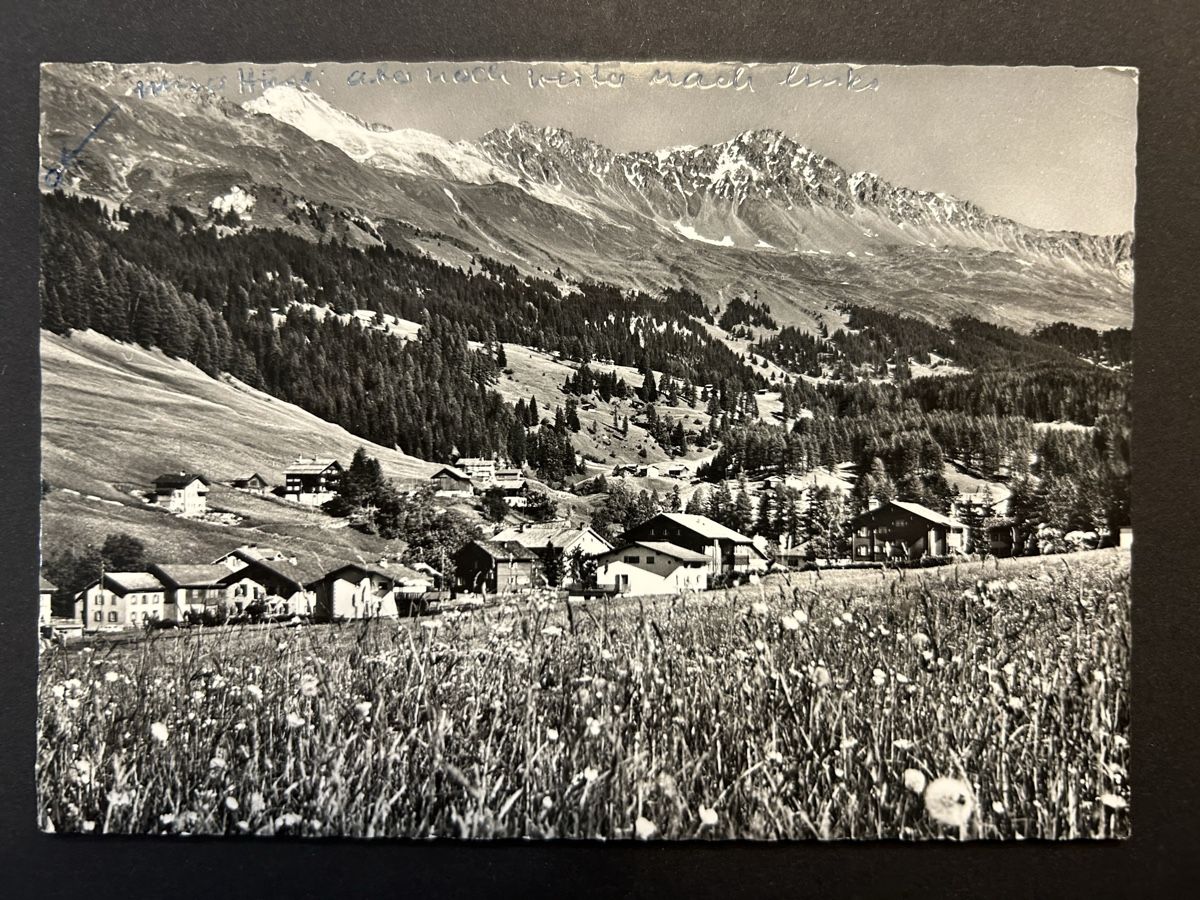 Ansichtskarten: Churwalden GR – Gebraucht aus Fanas von Alessio11