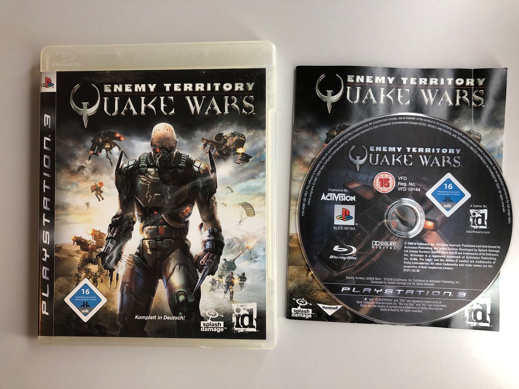 Sony Jeux: Enemy Territory Quak Wars - PS3 – D'occasion à St.gallen par taduz