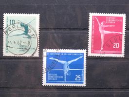 DDR 1961 Kunstturnen gest