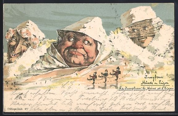 Cartes postales: sign. E. Hansen / Emil Nolde: Jungfrau,  – D'occasion à Berlin par bartko-reher