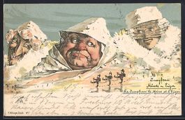 sign. E. Hansen / Emil Nolde: Jungfrau, 