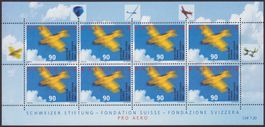 2001, Pro Aero Club Nr. 1016 Kleinbogen ** CHF 7.20