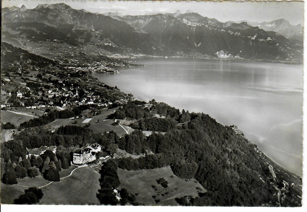 Ansichtskarten: Hotel du Signal,  Chexbres – Gebraucht aus Hochdorf von Ziegel-16