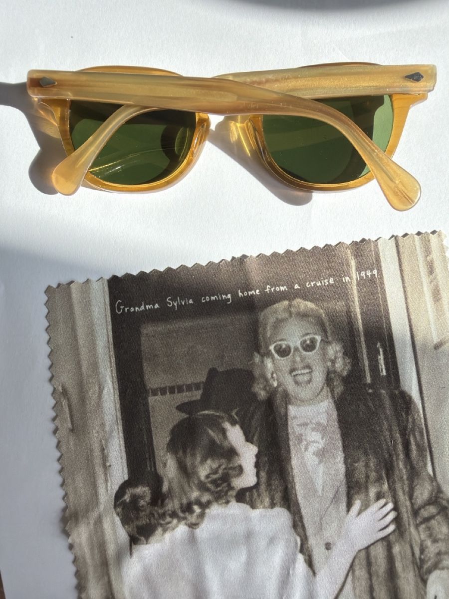 Moscot Brillen & Gläser: Sonnenbrille Moscot gelbbraun mit Etui – Gebraucht aus Kilchberg ZH von Seb92 7