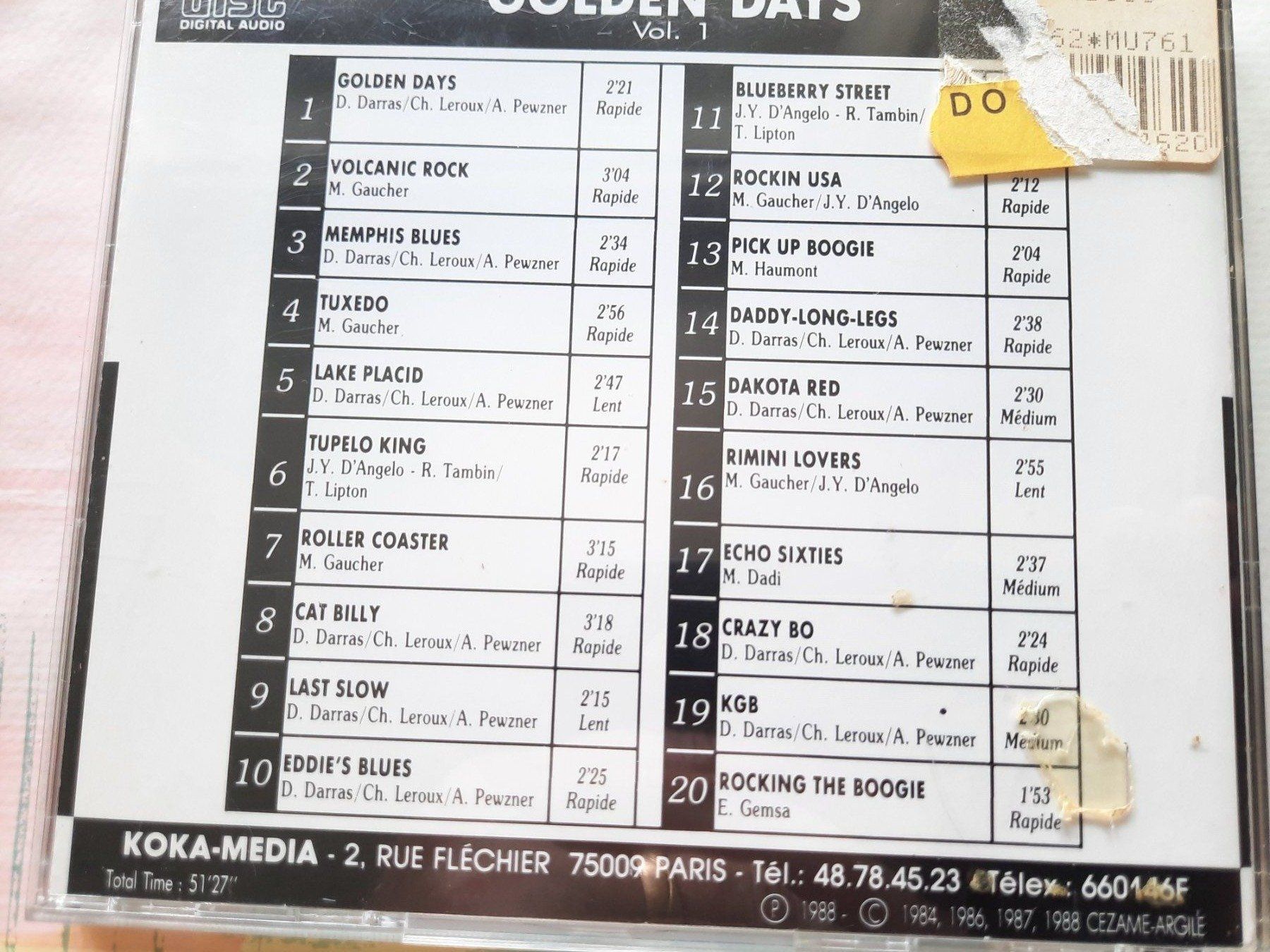 CD: CD Koka Media Golden Days Volume 1 – Usato da Pully venduto da bro_n52j 2