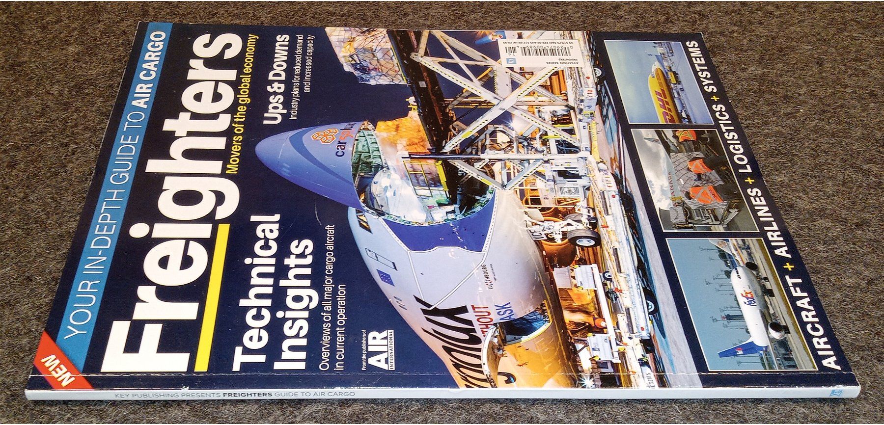 Riviste & Magazine: FREIGHTERS - In-Depth Guide Air Cargo - Key Publishing UK – Usato da Hätzingen venduto da memory-lane