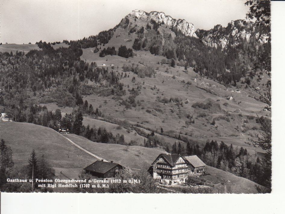 Ansichtskarten: Obergschwend ca. 1960 – Gebraucht aus Bürglen TG von StampGraf