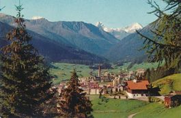 Davos - gegen Tinzenhorn + c1965