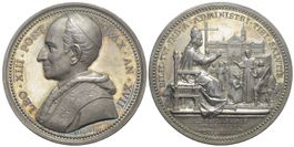Rom, Leo XIII., Silbermedaille AN XVII (1894)