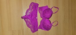 Lot Soutien gorge + string comme neuf L et 85C.