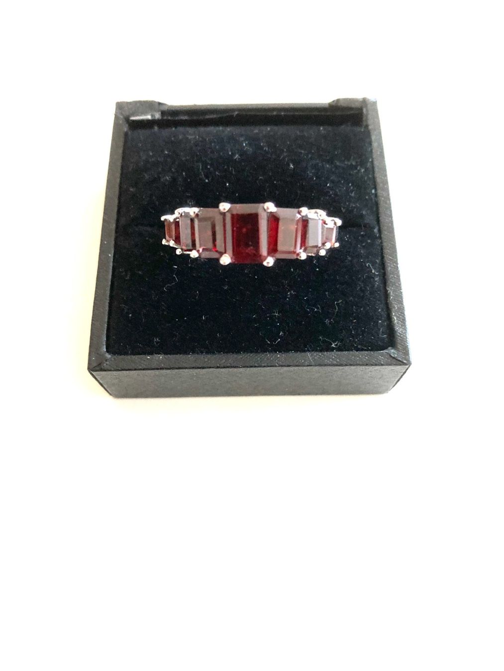 Anelli: Ring Granat 925   Sterling Silber – Nuovo (secondo la descrizione) da Moosseedorf venduto da jfr_7zzy