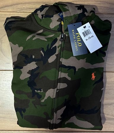 RALPH LAUREN ZIP HOODIE FOR BOYS