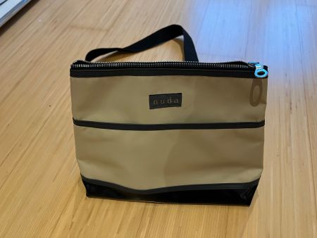 Nuda Handtasche, Beige/Schwarz, neuwertig, Top Zustand!