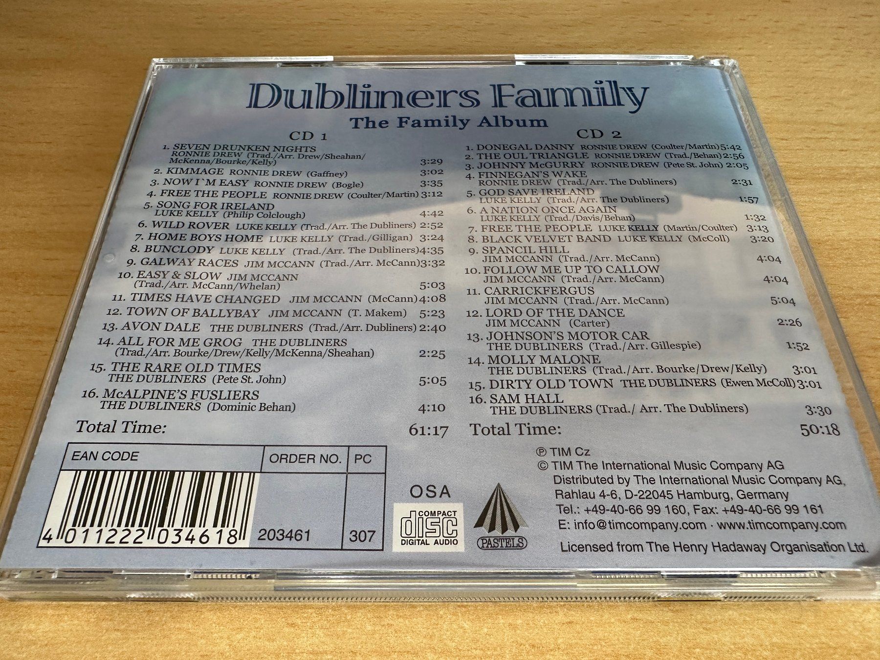 CD: The Dubliners - Dubliners Family - 2 CD – Usato da Rikon im Tösstal venduto da Alpenmutz 1