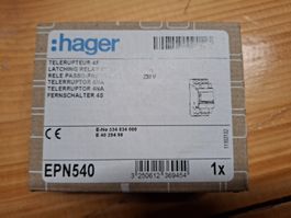 hager Fernschalter 4S 230V