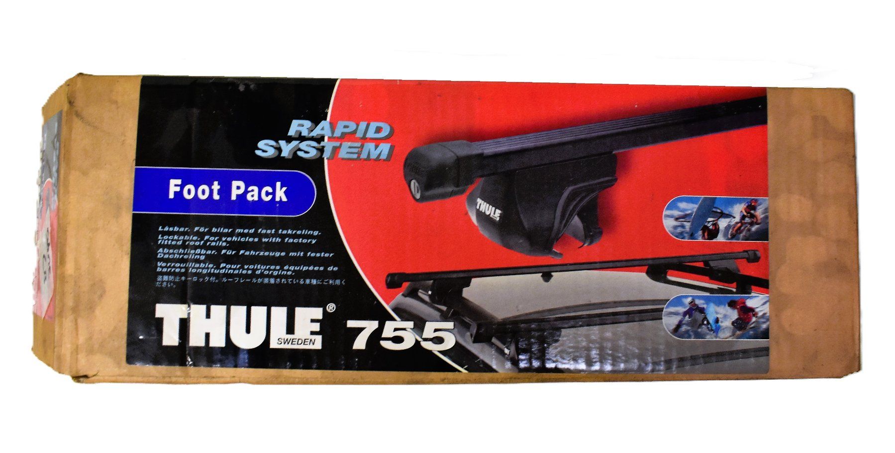 Thule Portapacchi: Original Thule Fussatz 755 – Nuovo (secondo la descrizione) da Buchs SG venduto da Sulserag