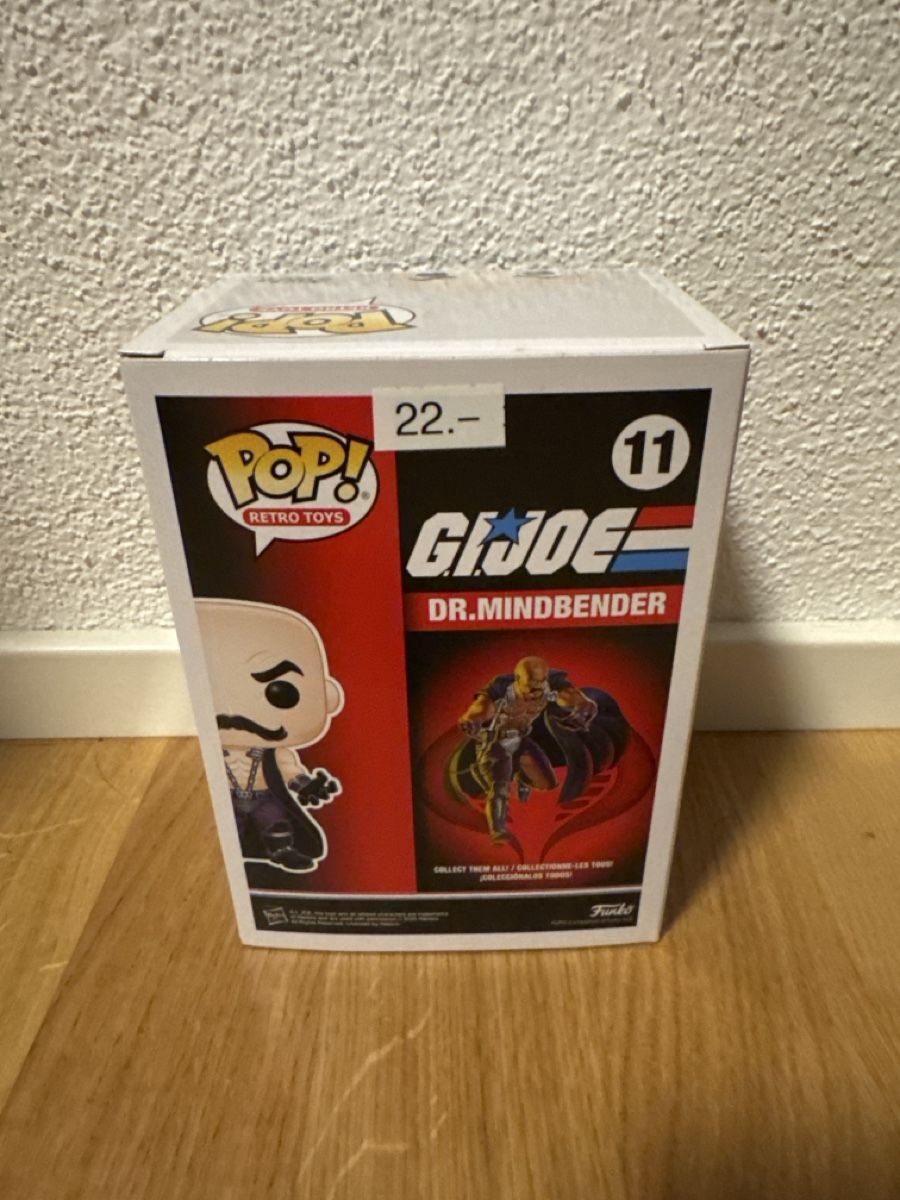 Funko Statuette: Funko Pop G.I. Joe Dr. Mindbender 11  – Nuovo e nell'imballaggio originale da Suhr venduto da Dominick 2