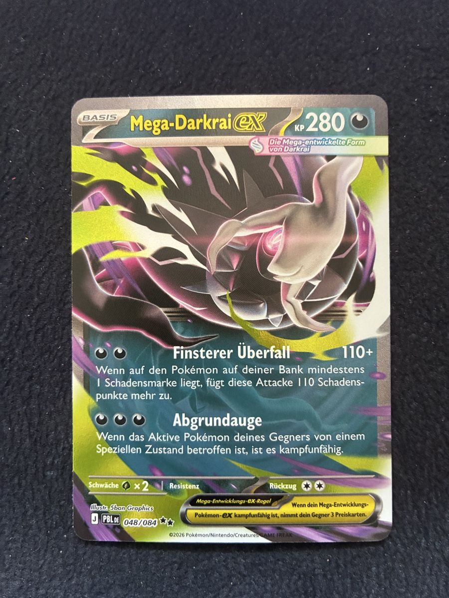 Pokémon Sammelbilder & Trading cards: POKEMON CARDS MEGA DARKRAI EX # 48 – Neu (gemäss Beschreibung) aus Taverne von YOHISTORE