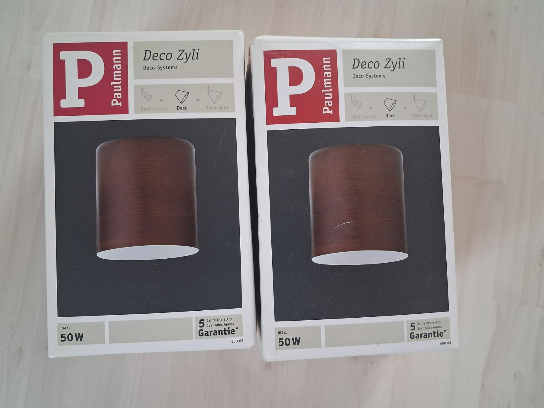 Paulmann Lampade: 2 X ERSATZGLÄSER ZU PAULMANN SYSTEM – Nuovo e nell'imballaggio originale da langnau venduto da Santos1411