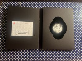 Jean Tinguely 20 Franken Silber PP mit Box und Zertifikat