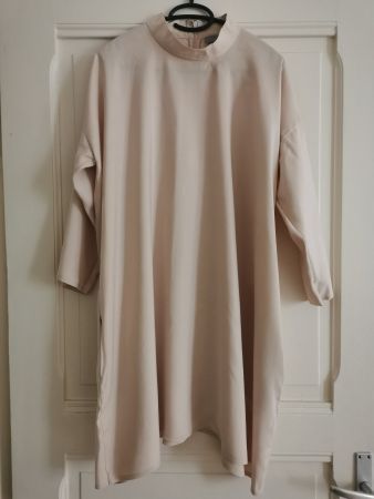 COS Kleid, Grösse M/ 40, beige, creme, Modal