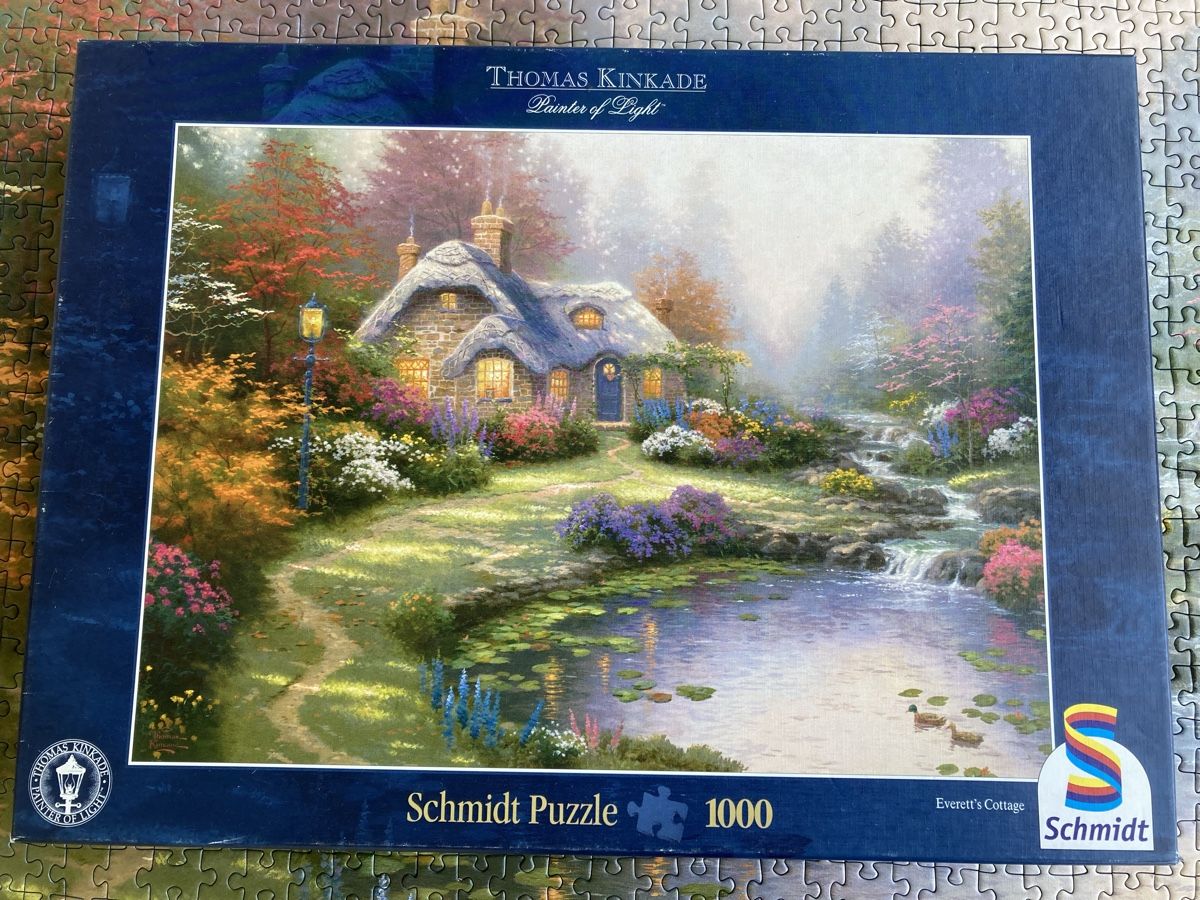 Puzzles: Thomas Kinkade Puzzle 1000 Teile – Gebraucht aus Steffisburg von