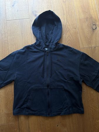Nike Kapuzenjacke schwarz Reissverschluss Grösse M