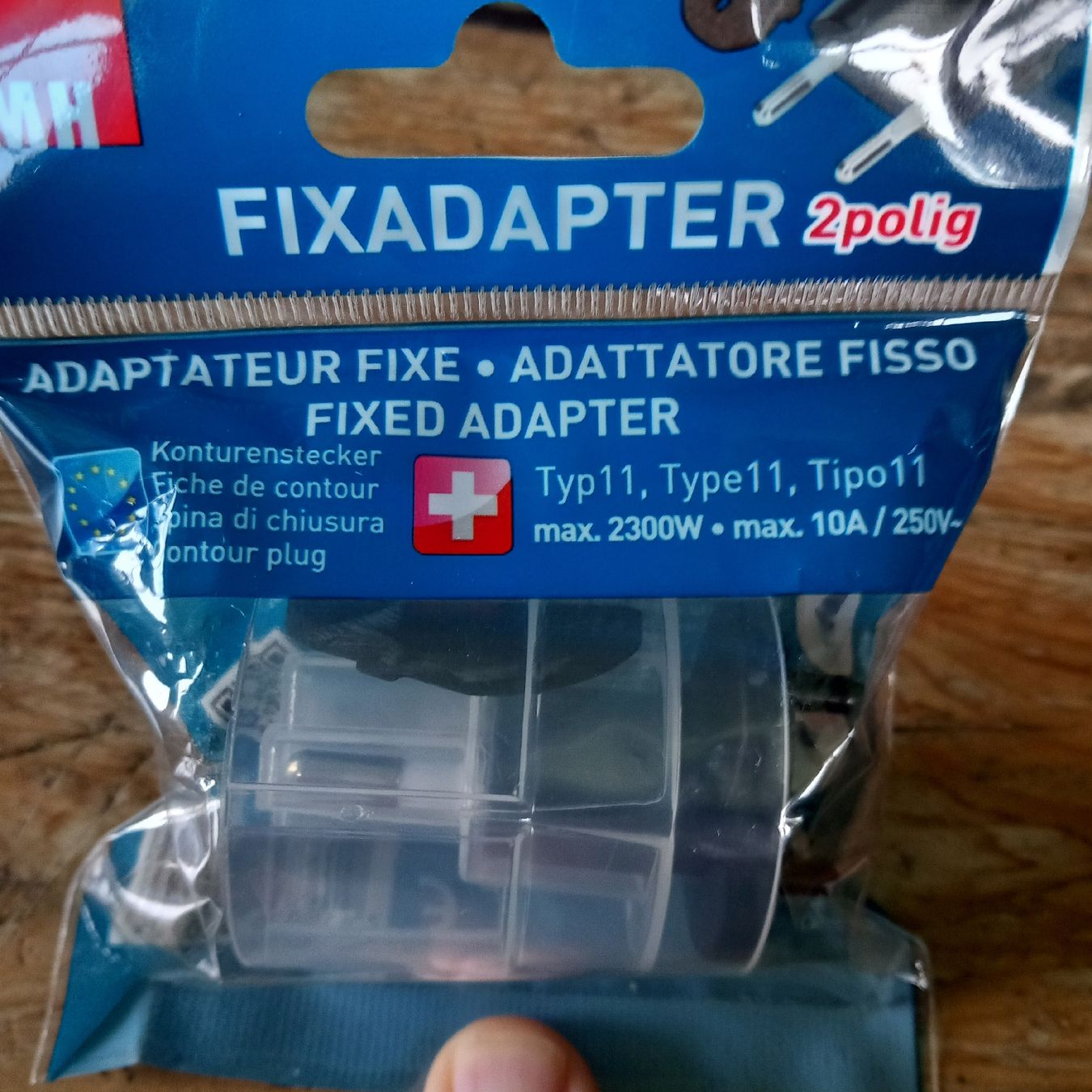Unità & Adattatore: FIXADAPTER 2polig Typ11.  – Nuovo e nell'imballaggio originale da Ebnat-Kappel venduto da blazzi 1